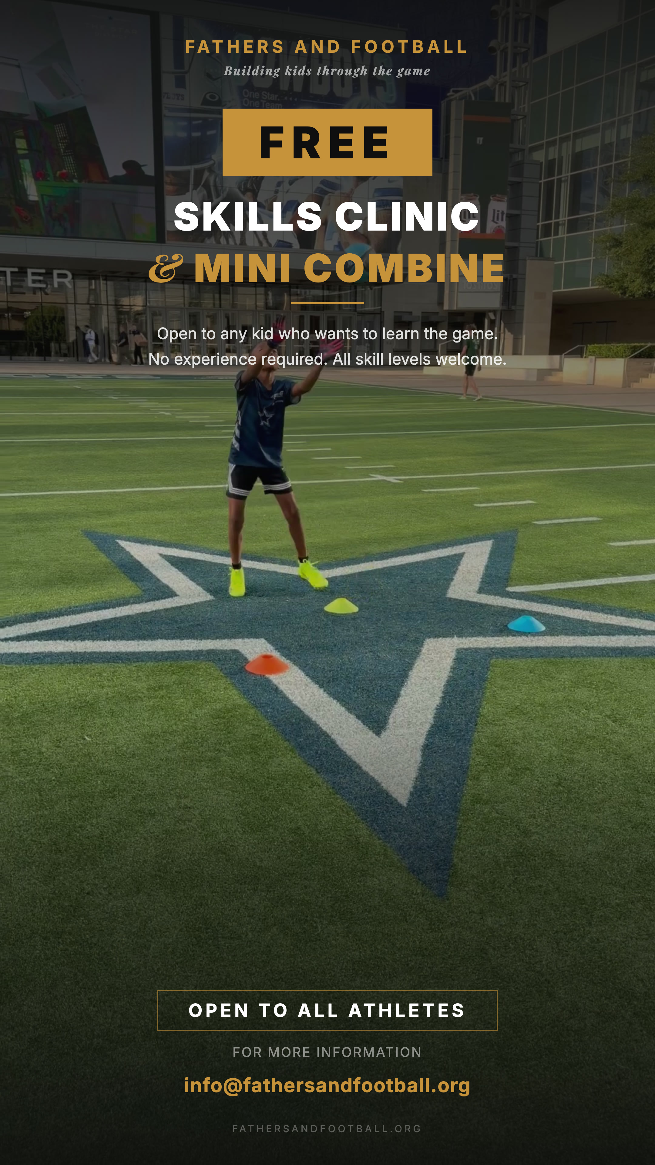 FAF Free Skills Clinic and Mini Combine